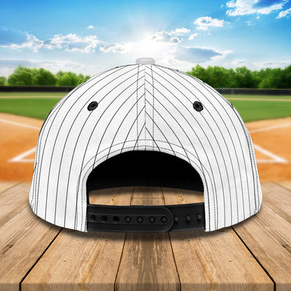 3D Classic Cap Baseball Personalized Name Cap Lasfour CA0657