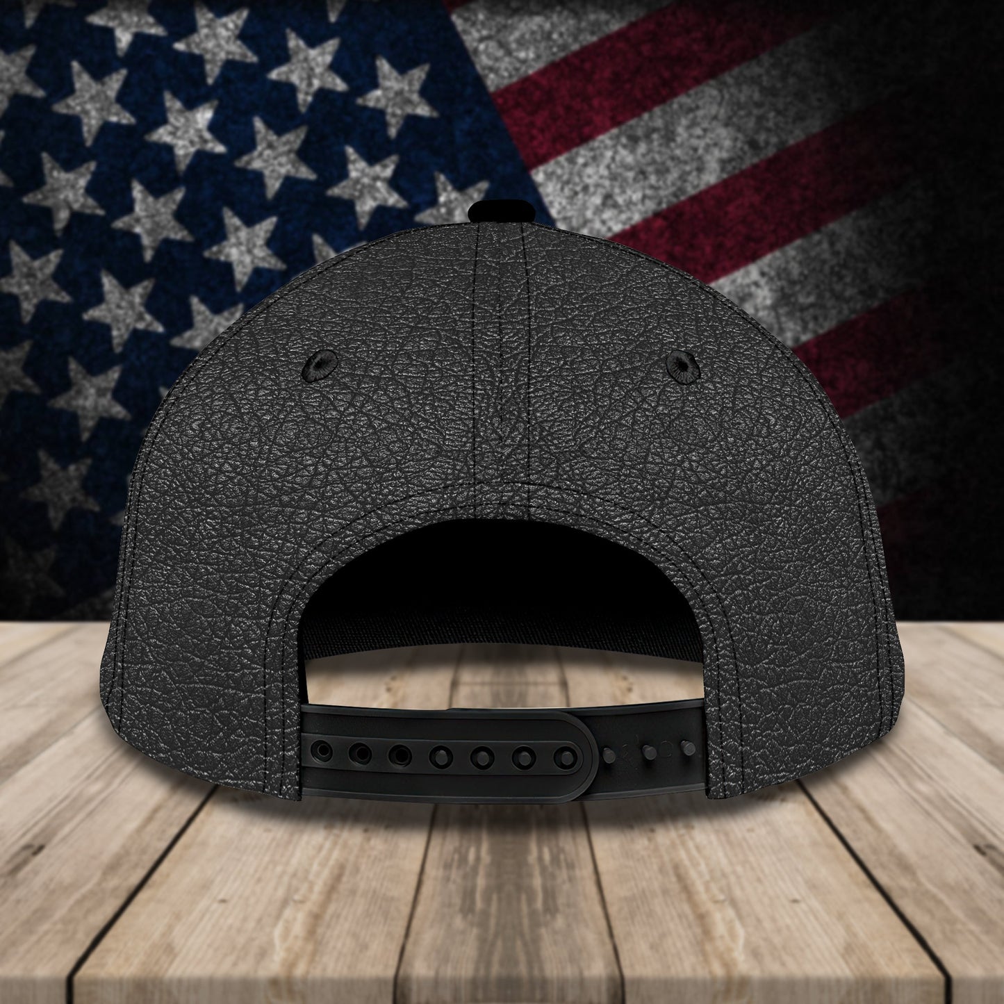 3D Classic Cap Veteran 3 Personalized Name Cap Lasfour CA0714