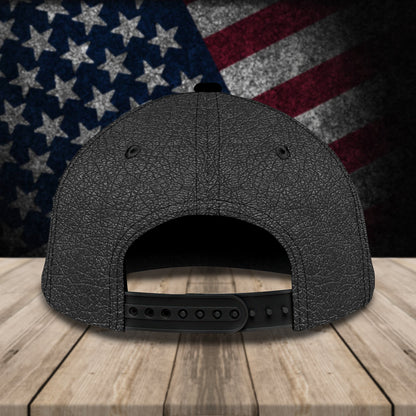 3D Classic Cap Veteran 3 Personalized Name Cap Lasfour CA0714