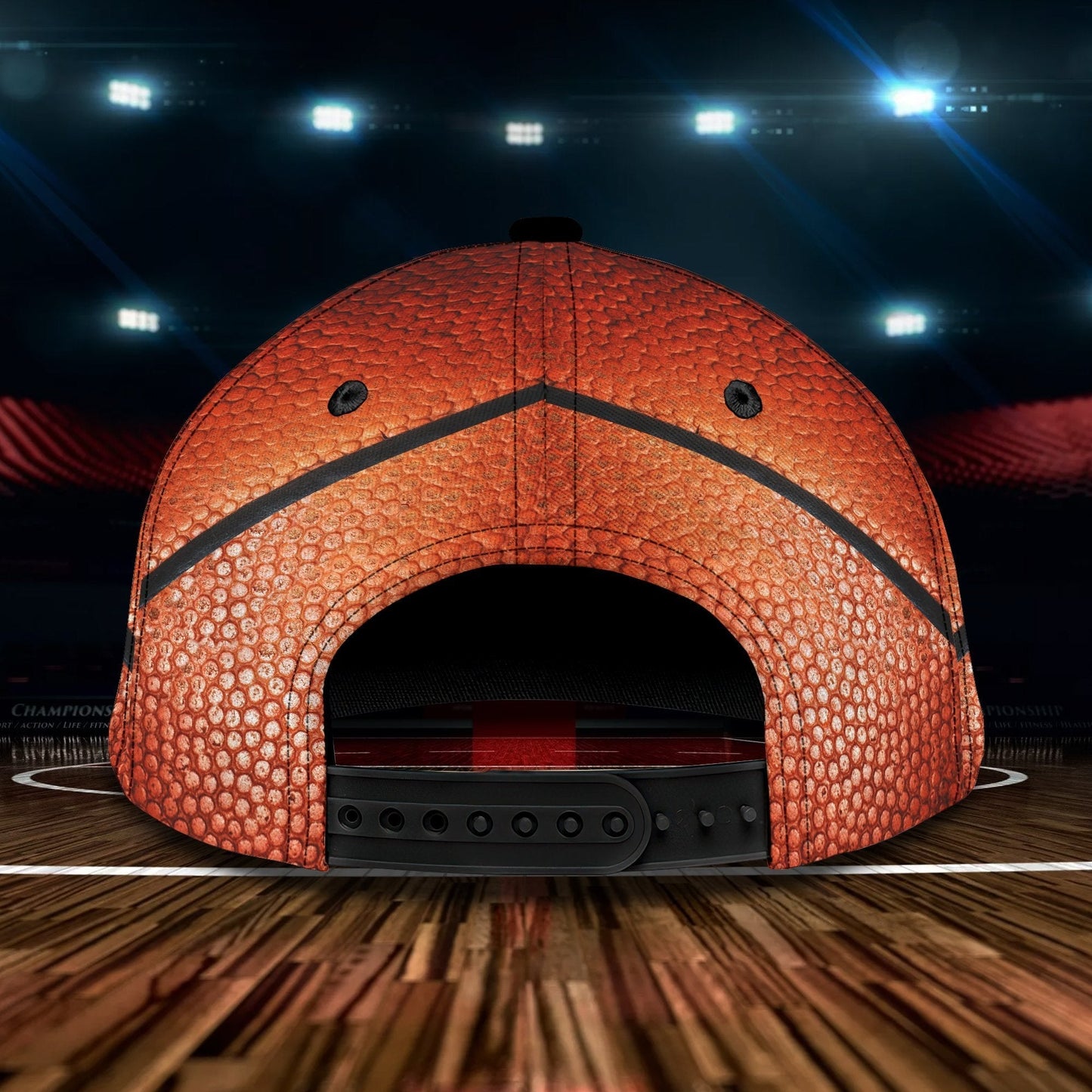 3D Classic Cap Basketball Personalized Name Cap 123 Lasfour CA2202