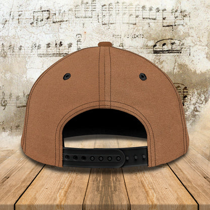 3D Classic Cap Piano Ct011 Personalized Name Cap Lasfour CA1086