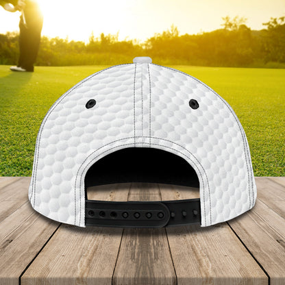 3D Classic Cap Golf Personalized Name Cap Lasfour CA0570