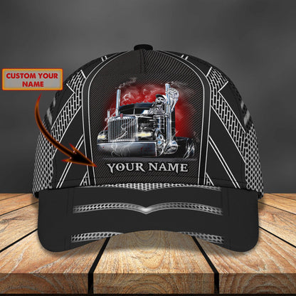 3D Classic Cap Trucker Cap Personalized Name Cap Lasfour CA1738
