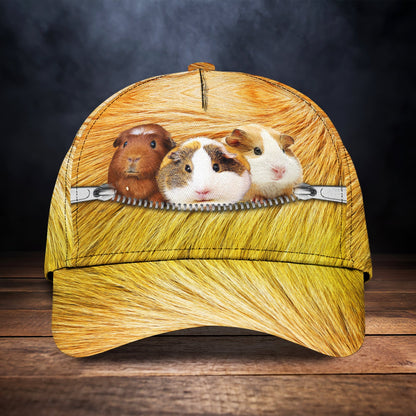 3D Classic Cap Guinea Pig Personalized Name Cap 65 Lasfour CA1965