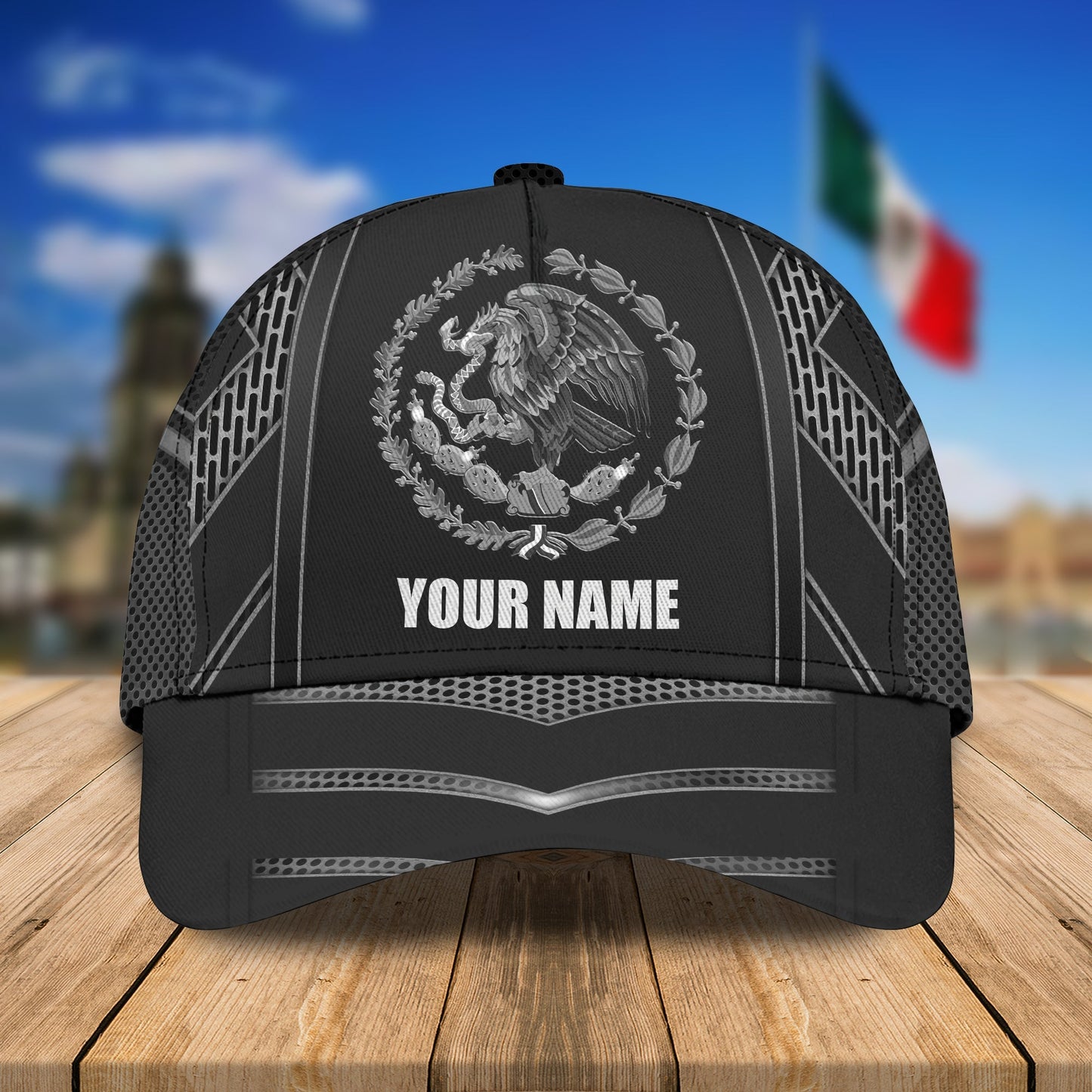 3D Classic Cap Custom Name Mexico Lasfour CA1676