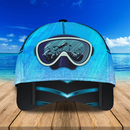 3D Classic Cap Scuba Personalized Classic Cap Lasfour CA2457