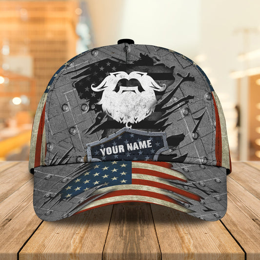 Beard Personalized Name Classic Cap, Gift For Beard CA0504