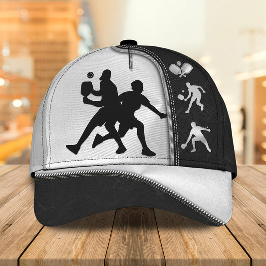 3D Classic Cap Pickleball Personalized Name Cap Lasfour CA0549