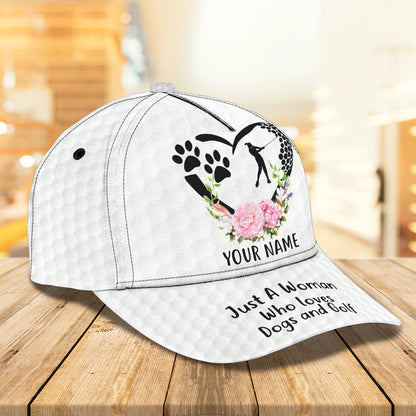 3D Classic Cap Golf Personalized Name Cap 17 Lasfour CA0608