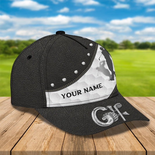 3D Classic Cap Golf 3 Personalized Name Cap 3 Lasfour CA0696