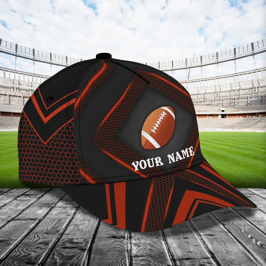 3D Classic Cap Rugby Personalized Name Cap Lasfour CA0667