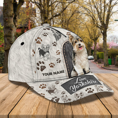 3D Classic Cap Yorkshire Loverspersonalized Name Cap Lasfour CA0686