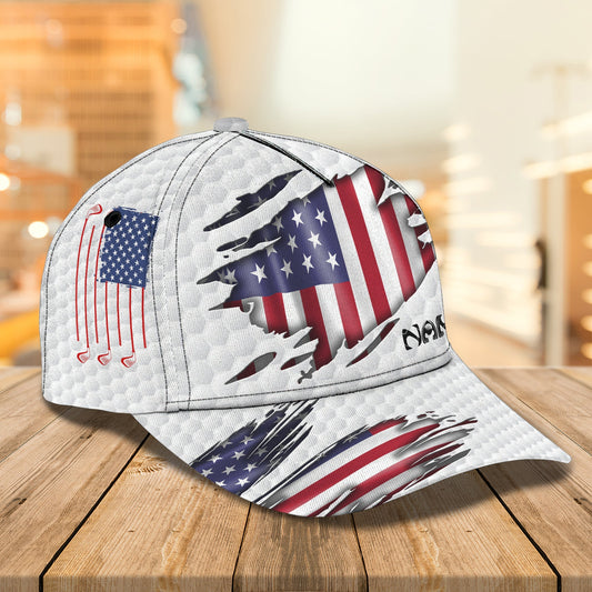 3D Classic Cap Custom Name Golf Lasfour CA1045
