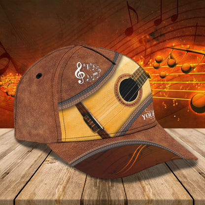 3D Classic Cap Personalized Name Cap Guitar0 1 Lasfour CA0749