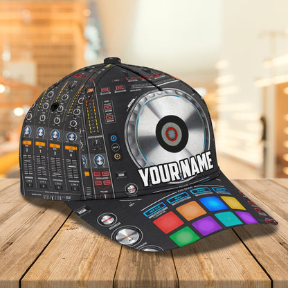 3D Classic Cap Dj Personalized Name Cap Lasfour CA2436