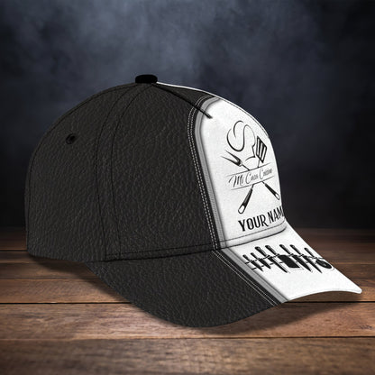 3D Classic Cap Personalized Name Cap Chef 06 Lasfour CA0796