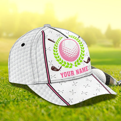 3D Classic Cap Golf Cap2 Personalized Name Cap Lasfour CA0593