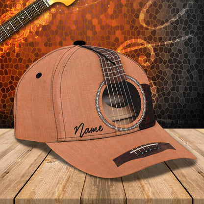3D Classic Cap Guitar Personalized Name Cap Fuly 8 Lasfour CA1848