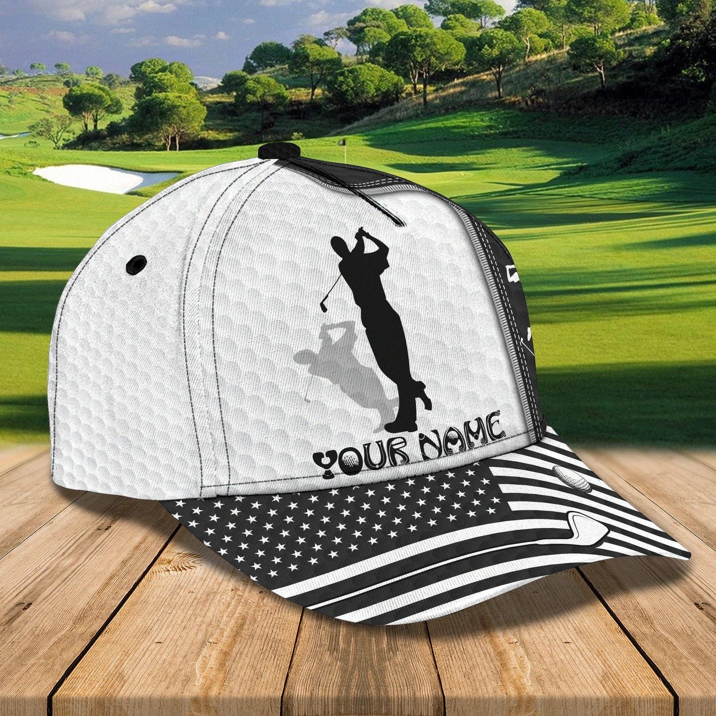 Custom 3D All Over Print Caps For Dad Golfer, Father Day Gift For Golfer, Golf Dad Gifts, Golf Daddy CA2969