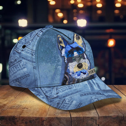 3D Classic Cap Schnauzer 01 Personalized Name Cap Lasfour CA0936