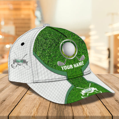 3D Classic Cap Golf Cap06 Personalized Name Cap Lasfour CA0768
