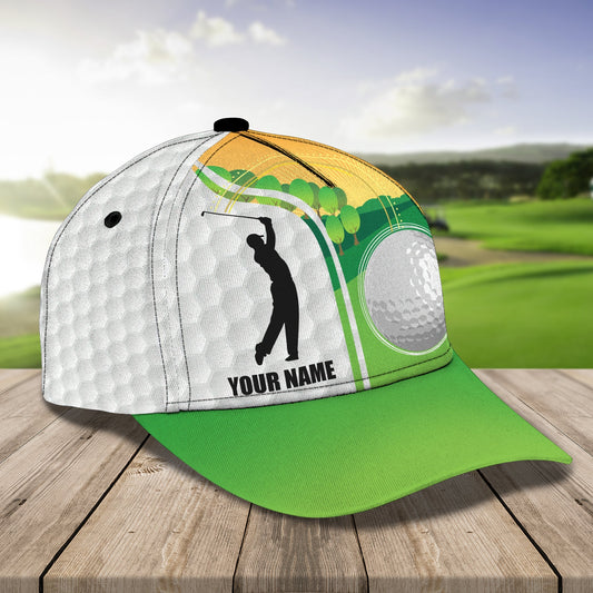 3D Classic Cap Golf Cap02 Personalized Name Cap Lasfour CA0766