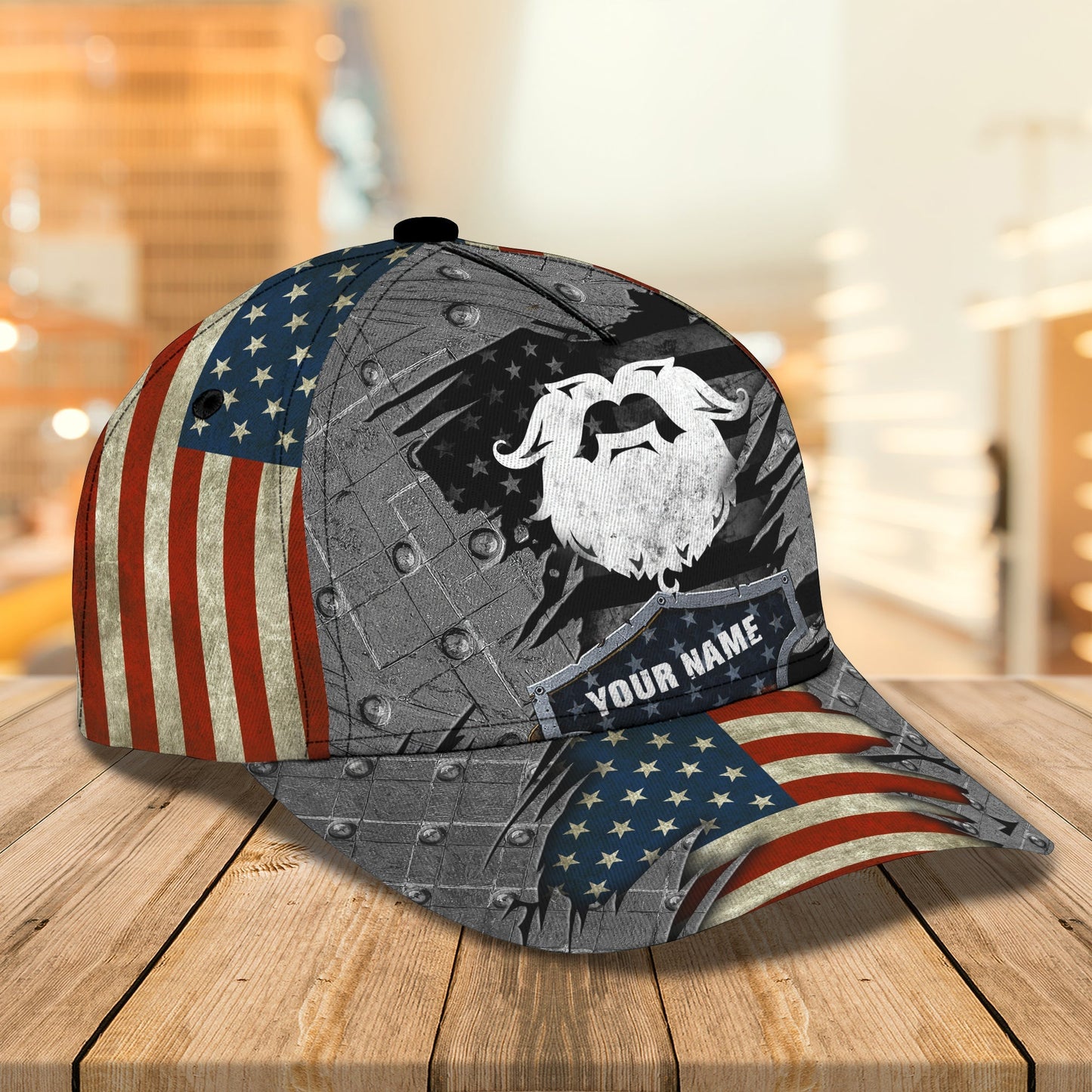 Beard Personalized Name Classic Cap, Gift For Beard CA0504