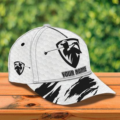 Nice Short I Love Golf 3D Classic Cap, Golf Lover Gifts, Best Gift For Golf Lover, Golf Cap Hat CO0371