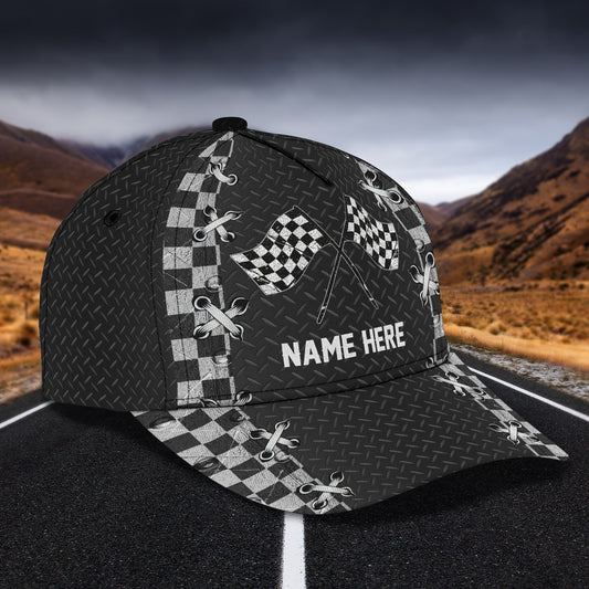 3D Classic Cap Racing Cap1 Personalized Name Cap Lasfour CA2462