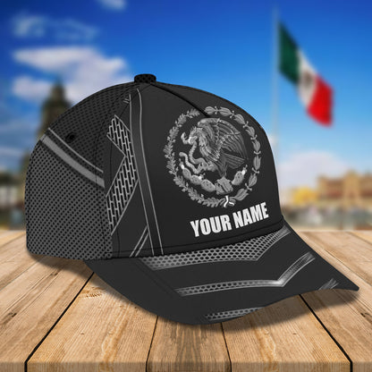 3D Classic Cap Custom Name Mexico Lasfour CA1676