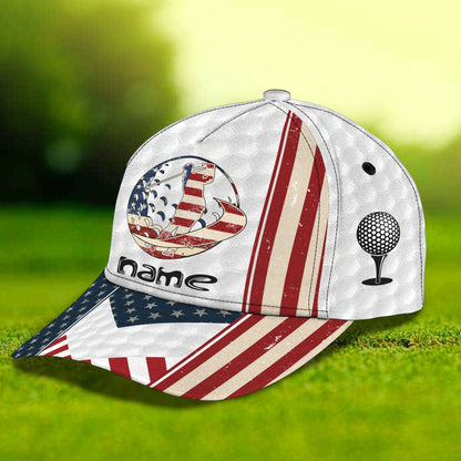 3D Classic Cap American Golfer 02 Customize Cap Lasfour CA0763