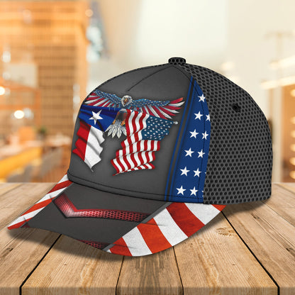 3D Classic Cap Personalized Classic Cap Texas Lasfour CA1501