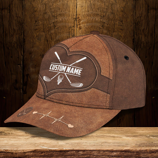 3D Classic Cap Golf 321Personalized Name Cap Lasfour CA0619