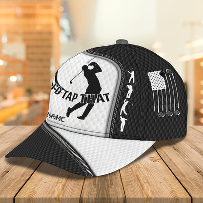 3D Classic Cap Golf Personalized Name Cap 02 Lasfour CA2195