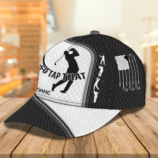 3D Classic Cap Golf Personalized Name Cap 02 Lasfour CA2195