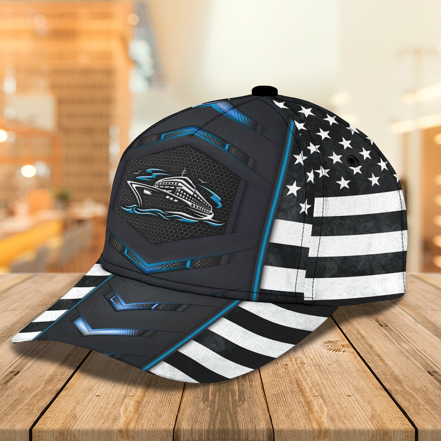 3D Classic Cap Cruise Personalized Classic Cap Lasfour CA1924