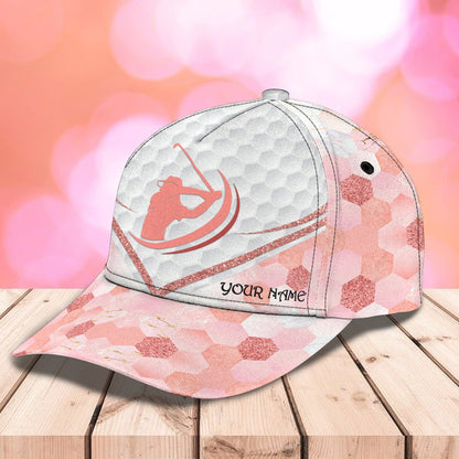 3D Classic Cap Golf Personalized Name Cap Lasfour CA0585