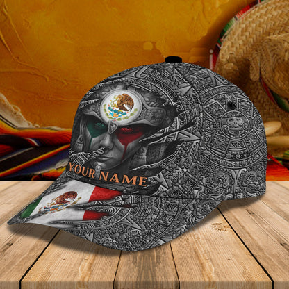 3D Classic Cap Mexico 10 Personalized Name Cap Lasfour CA1591