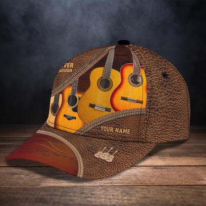 3D Classic Cap Love Guitar Personalized Name Cap Lasfour CA2027