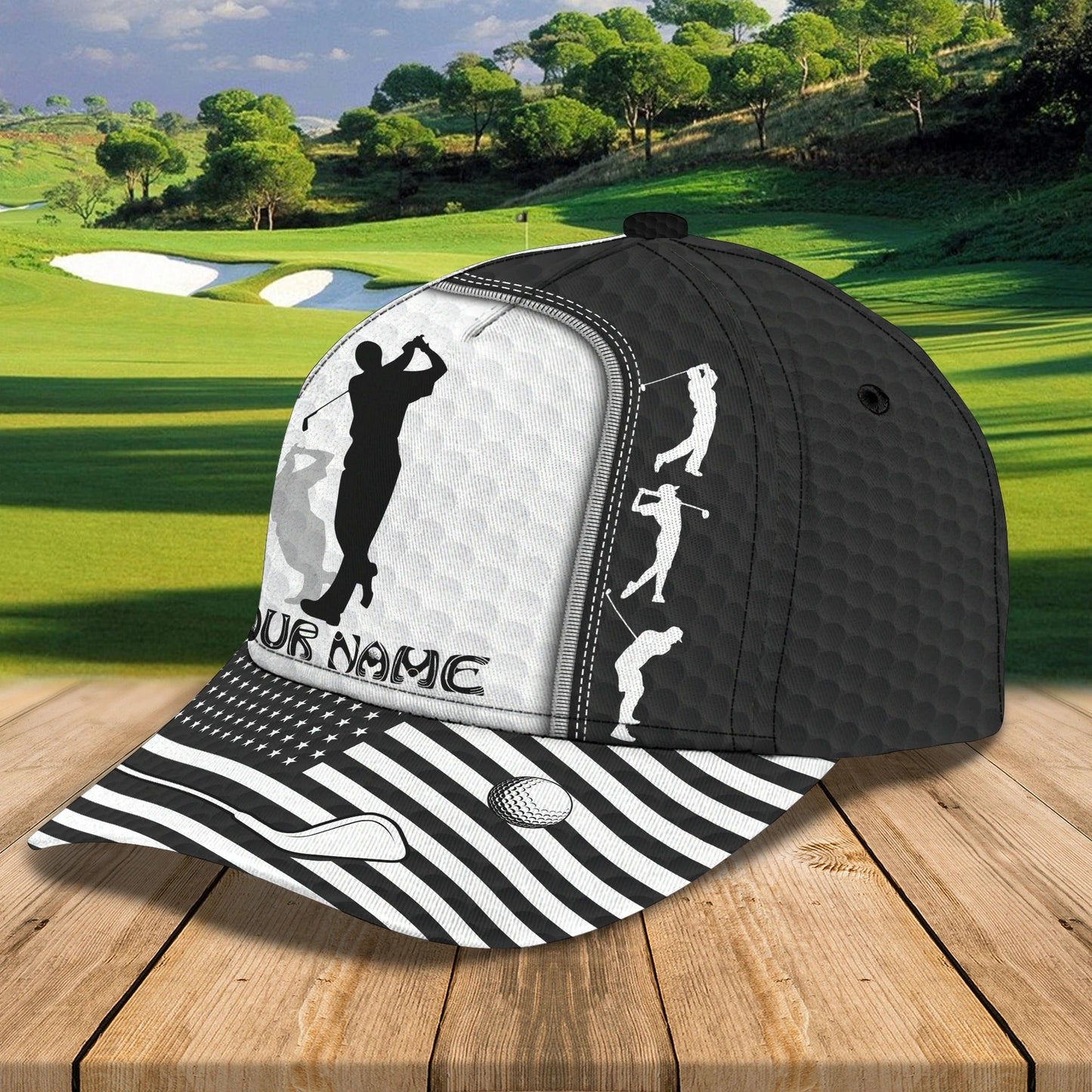 Custom 3D All Over Print Caps For Dad Golfer, Father Day Gift For Golfer, Golf Dad Gifts, Golf Daddy CA2969