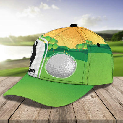 3D Classic Cap Golf Cap02 Personalized Name Cap Lasfour CA0766