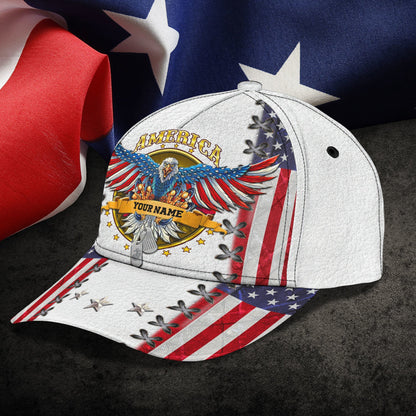 3D Classic Cap Veteran Cap2 Personalized Name Cap Lasfour CA2196