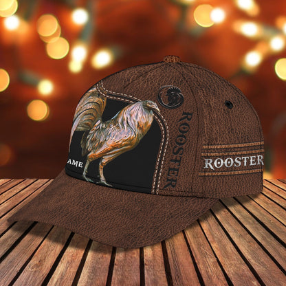 3D Classic Cap Cap Rooster 01 Lasfour CA2485