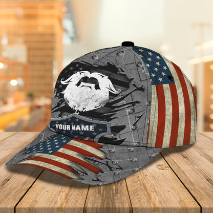 Beard Personalized Name Classic Cap, Gift For Beard CA0504