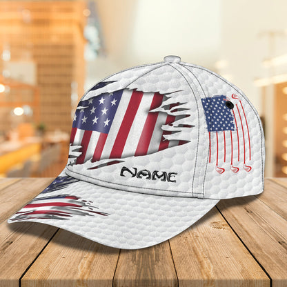 3D Classic Cap Custom Name Golf Lasfour CA1045