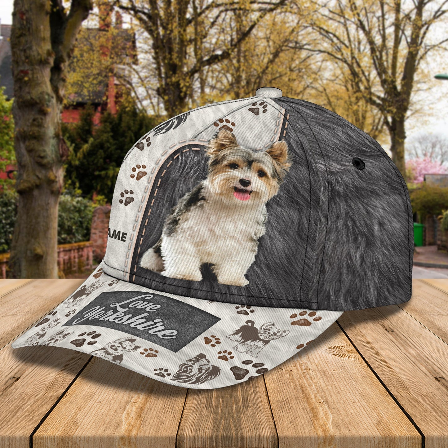 3D Classic Cap Yorkshire Loverspersonalized Name Cap Lasfour CA0686