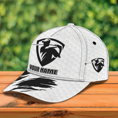 3D Classic Cap Golf Personalized Name Cap Classic 4 Lasfour CA2179