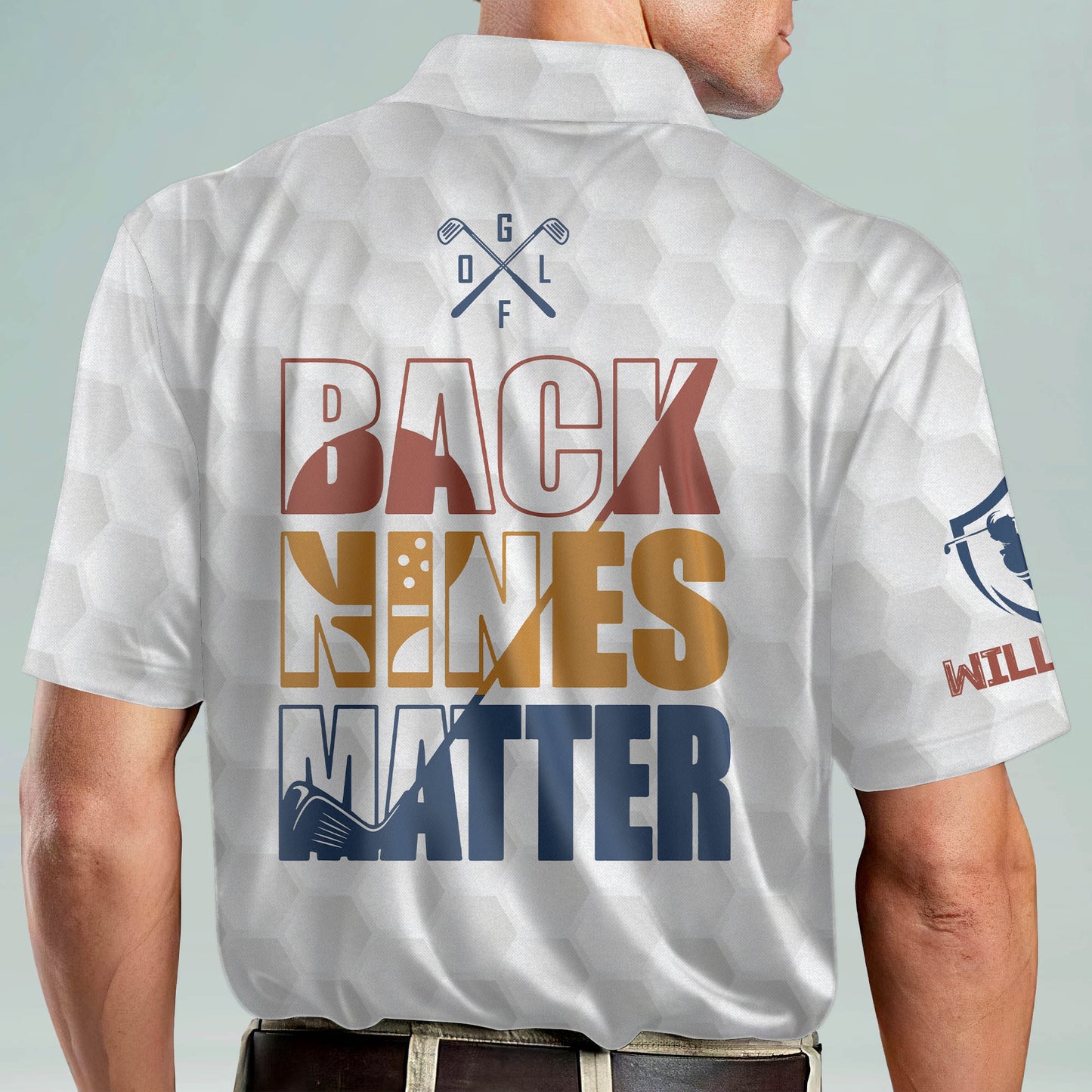 Back Nines Matter Golf Polo Shirt GM0263