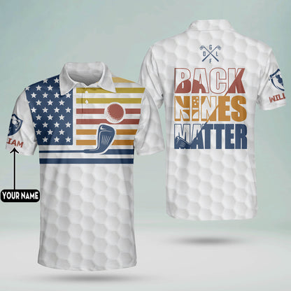 Back Nines Matter Golf Polo Shirt GM0263