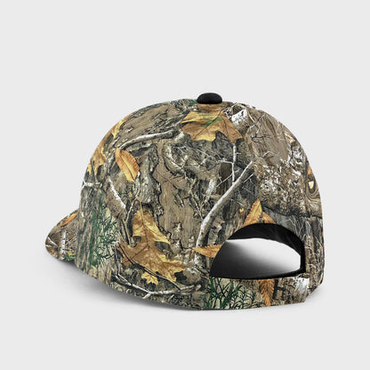 Lasfour 3D All Over Print Baseball Cap Personalized Name Hunting Classic Cap All About Hunting CA0462
